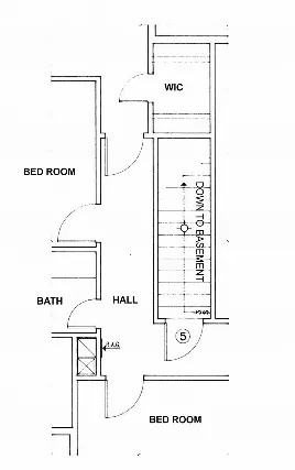 Optional Basement stair location